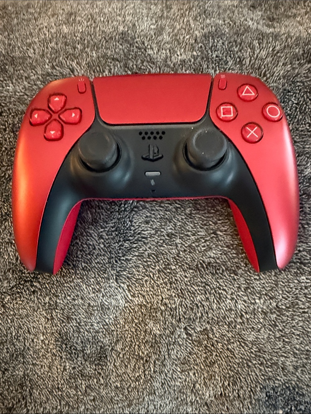 Sony DualSense Wireless Controller in Red and Black